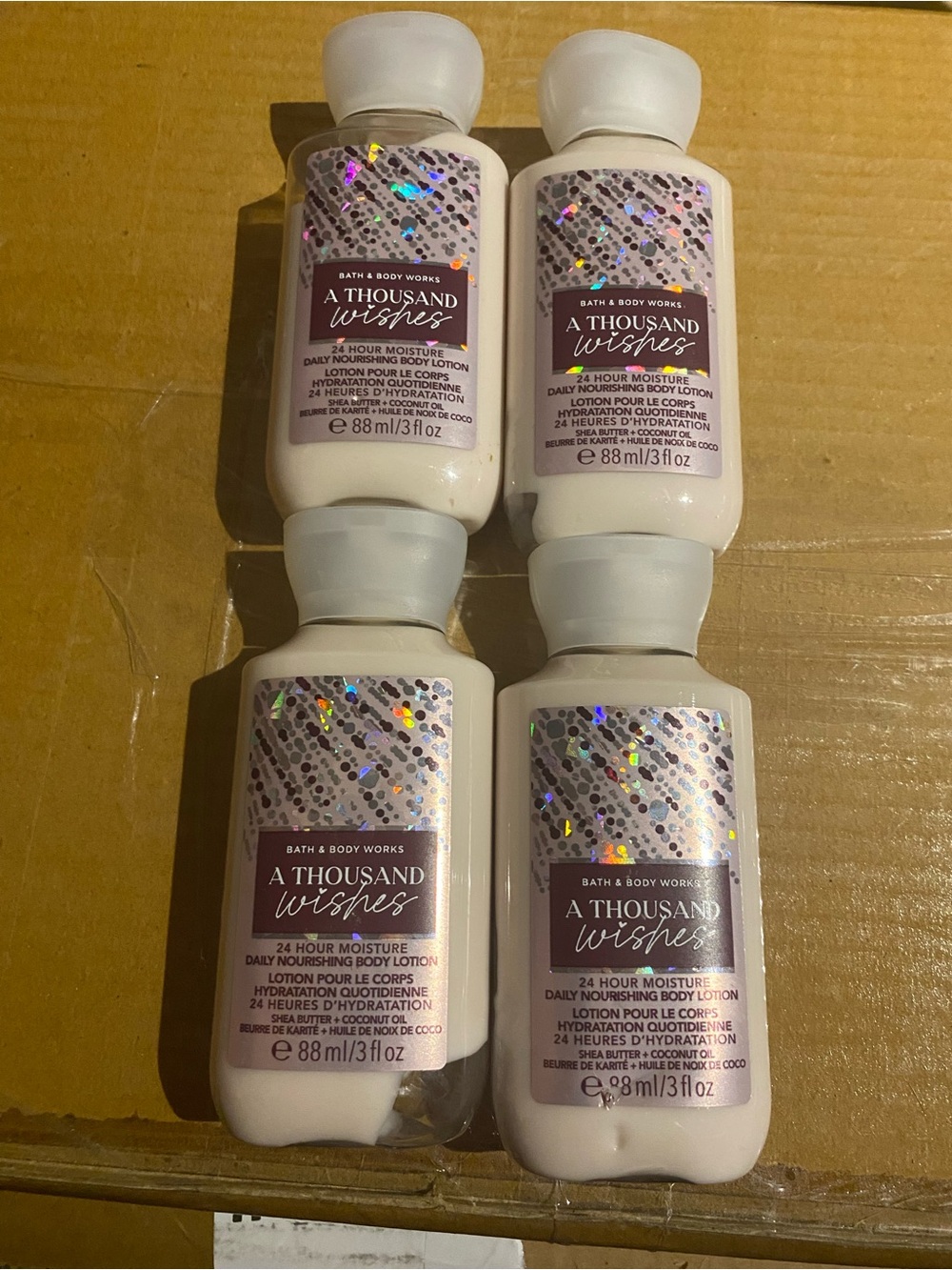Bath & Body Works A Thousand Wishes Body Lotion 4 Pack - White